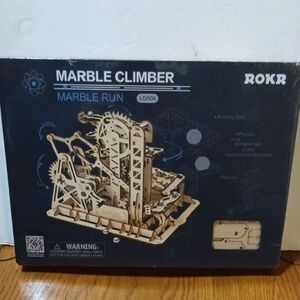 ROKR Marble Climber LG504 Marble Run 3D Wooden Puzzle Kit – NEW Sealed 233 Pcs